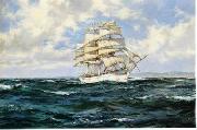 unknow artist Seascape, boats, ships and warships.62 France oil painting artist